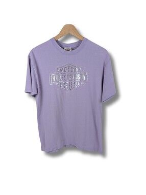 Harley-Davidson Pig Trail Arkansas Lavender Purple T-Shirt Size Small